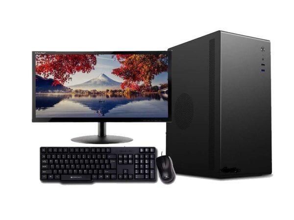 Desktop Complete Computer System Full Setup for Home & Business(core I5 3470 Processor/ DDR3 8GB Ram/128GB M.2 SSD/500GB HDD/22 Monitor/Keyboard Mouse/Windows 10/ WiFi)